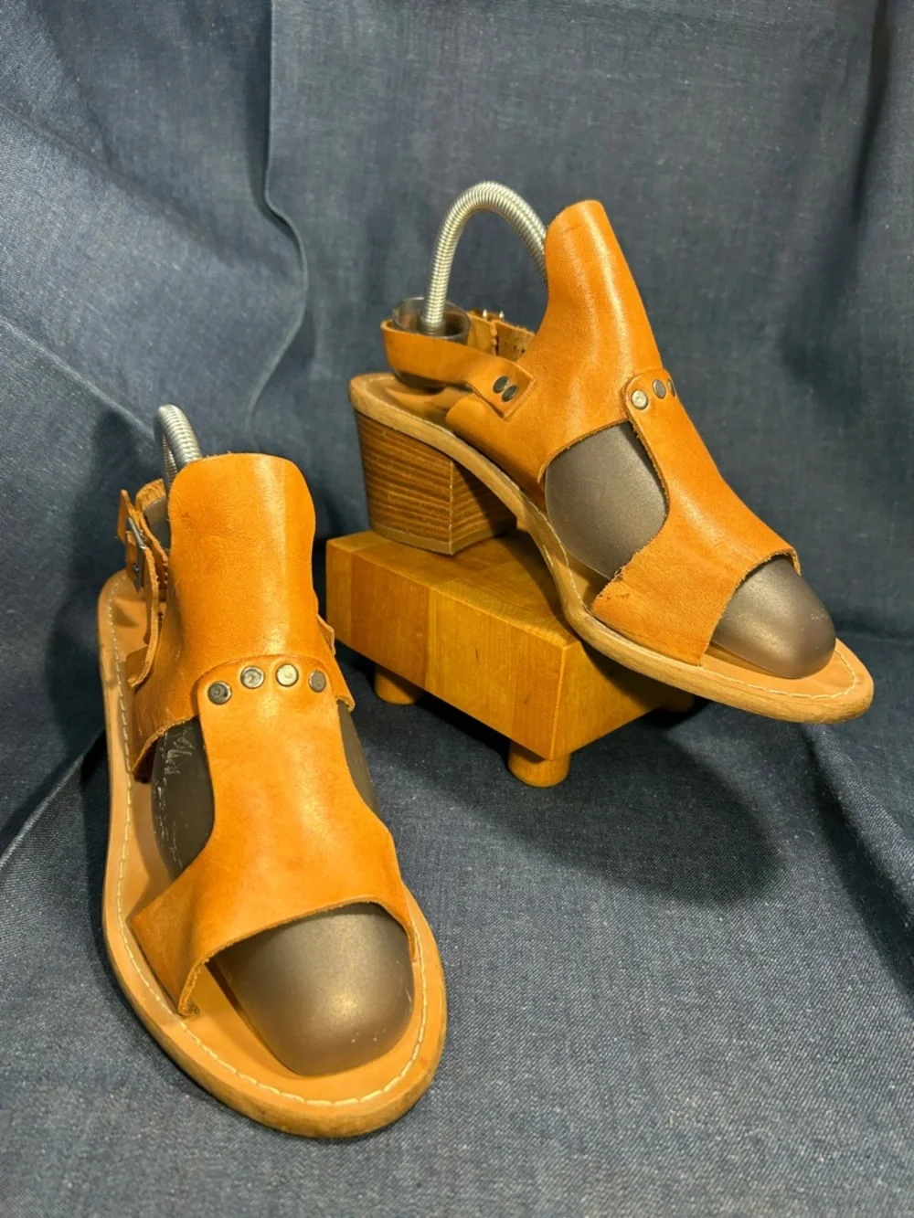 Barbara Barbieri leather heel sandals shoes